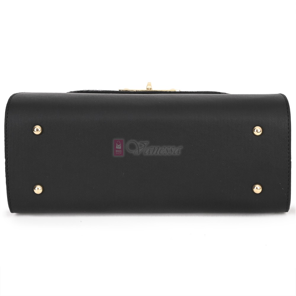  Дамска чанта от висококачествена еко кожа в черен цвят. Код: TOKIG-1